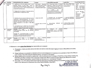 action plan