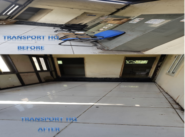 Transport Department HQ swacchta drive